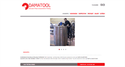 Desktop Screenshot of damatool.com